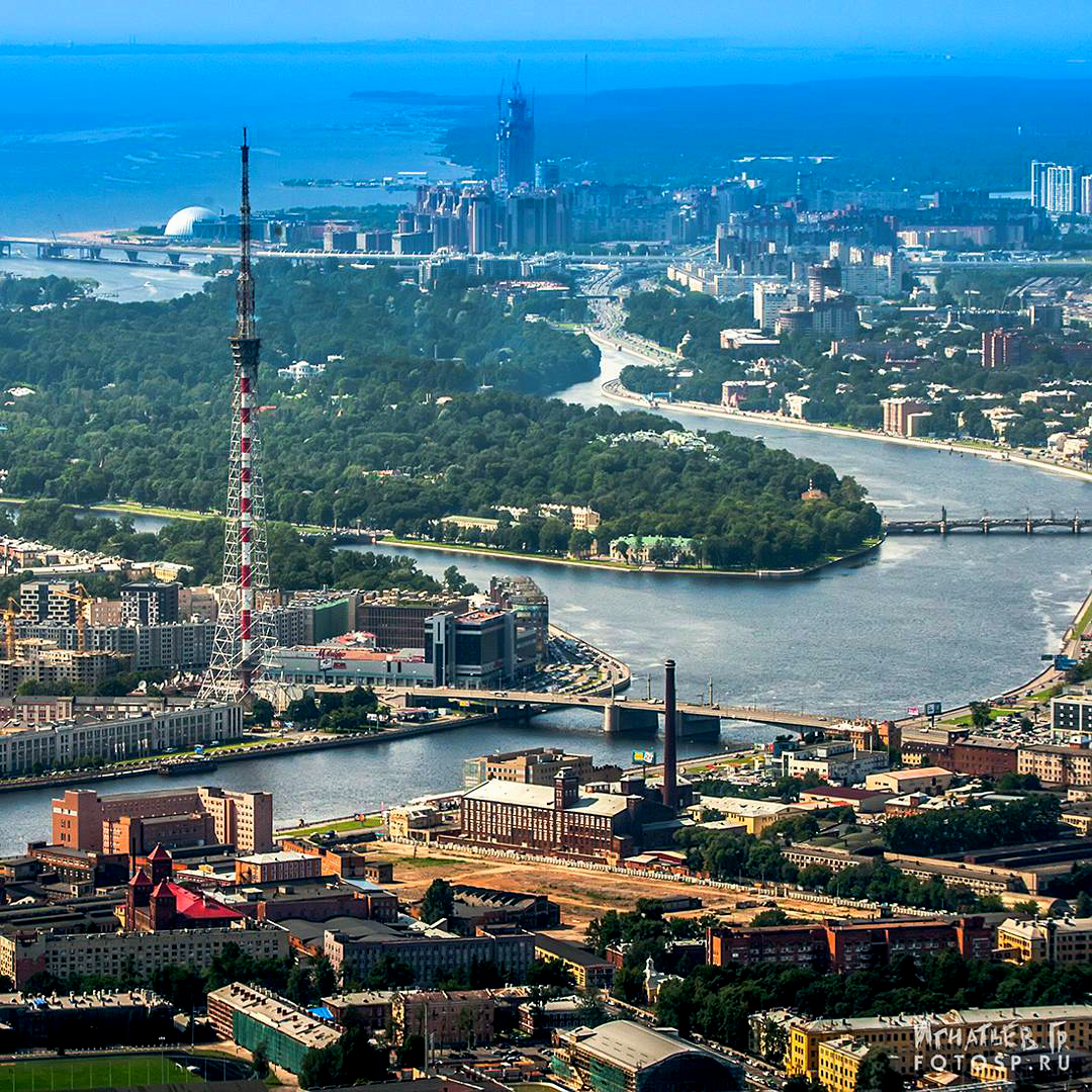 Телебашня в Санкт-Петербурге