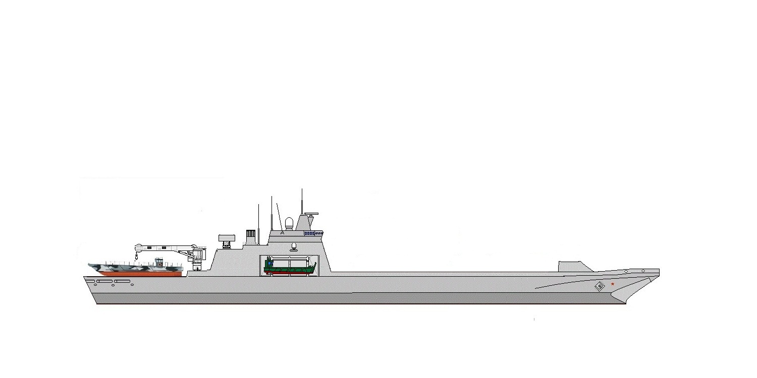 Средние десантные корабли проекта 21810