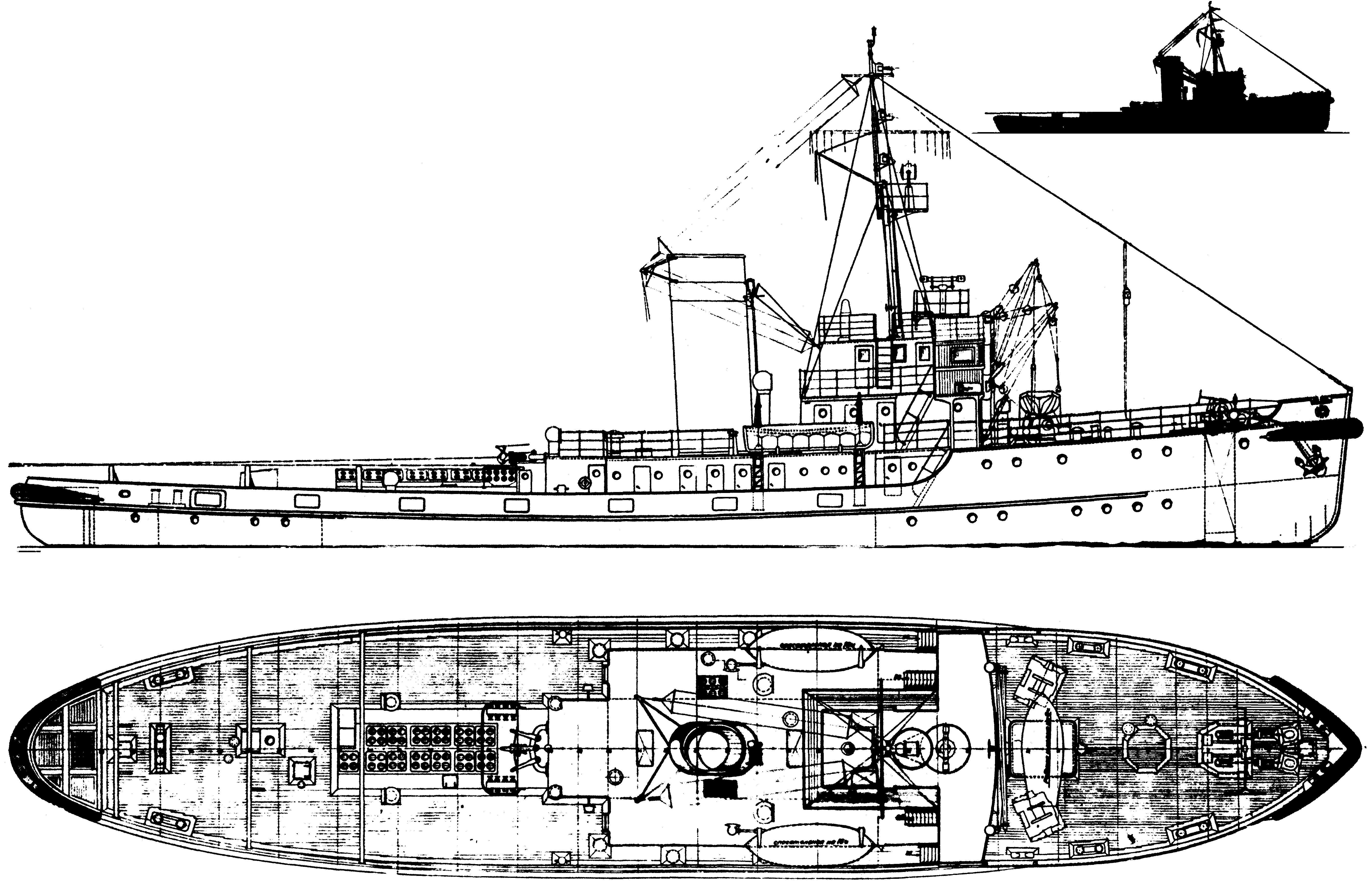 Морские чертежи. Буксир пр 712. Чертежи буксира ат202.