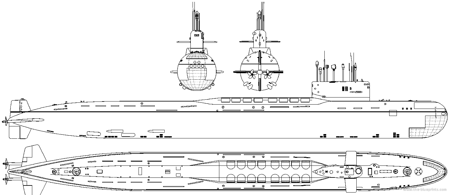 Схема подводной лодки рисунок