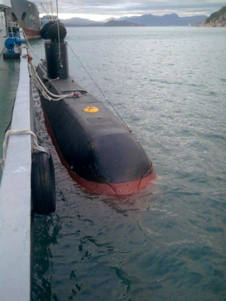 North korean midget subs
