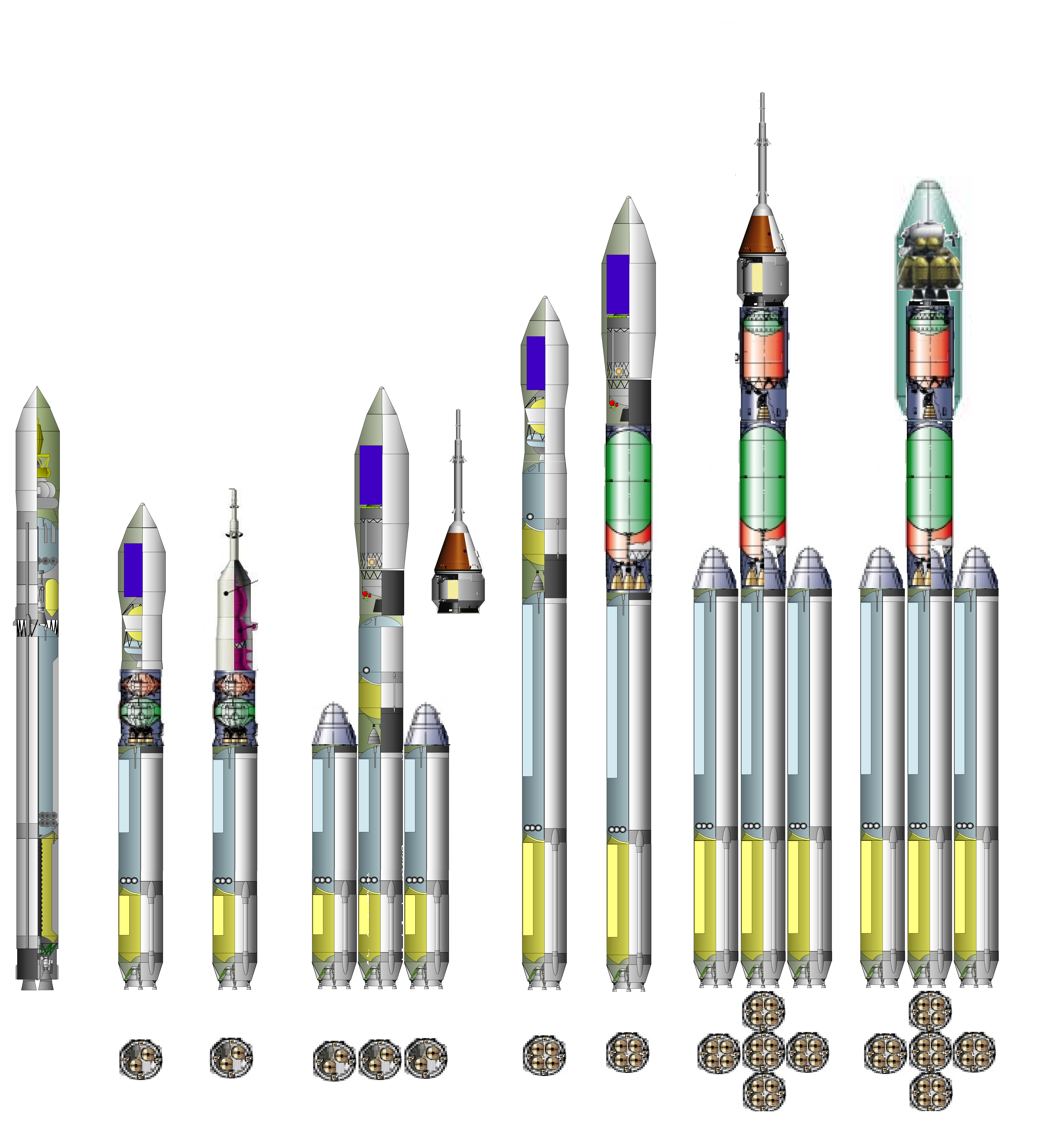 Какие есть ракеты названия. Сверхтяжелая ракета «Енисей-1». Ракета Ангара сверхтяжелая. Ракетоноситель Енисей. Енисей ракета РН СТК.