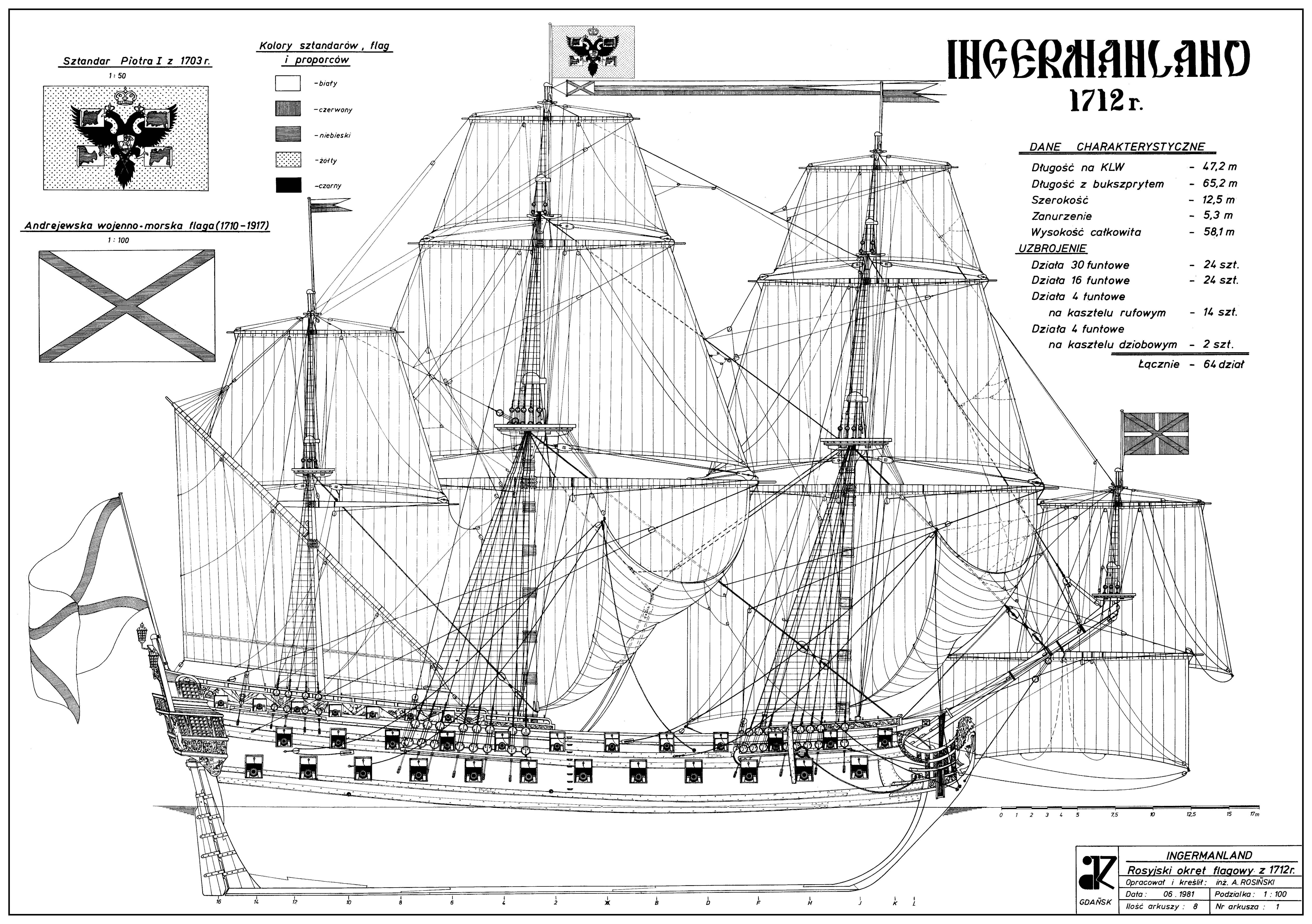 Карта фрегата. Корабль Ингерманланд Петра 1 чертежи. Ингерманланд линейный корабль, 1715. Парусный линейный корабль Ингерманланд чертежи. Ингерманланд линейный корабль Петра 1.
